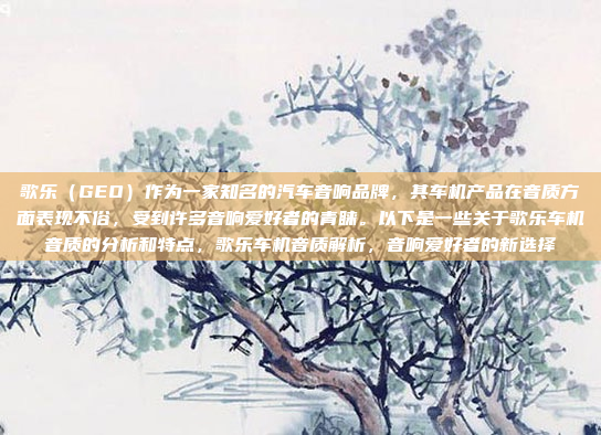 歌乐(GEO)作为一家知名的汽车音响品牌,其车机产品在音质方面表现不俗,受到许多音响爱好者的青睐。以下是一些关于歌乐车机音质的分析和特点,歌乐车机音质解析,音响爱好者的新选择
