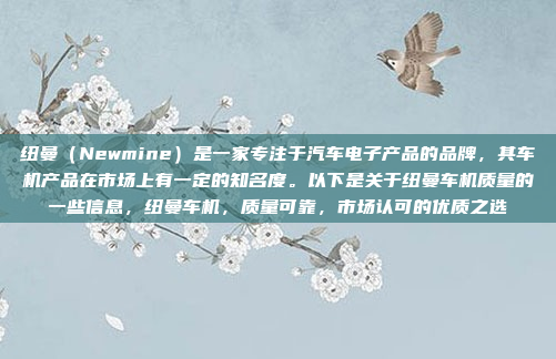 纽曼（Newmine）是一家专注于汽车电子产品的品牌，其车机产品在市场上有一定的知名度。以下是关于纽曼车机质量的一些信息，纽曼车机，质量可靠，市场认可的优质之选