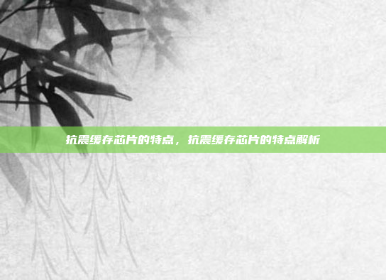 抗震缓存芯片的特点，抗震缓存芯片的特点解析