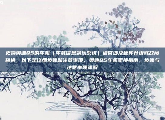 更换奥迪Q5的车机（车载信息娱乐系统）通常涉及硬件升级或故障替换，以下是详细步骤和注意事项，奥迪Q5车机更换指南，步骤与注意事项详解