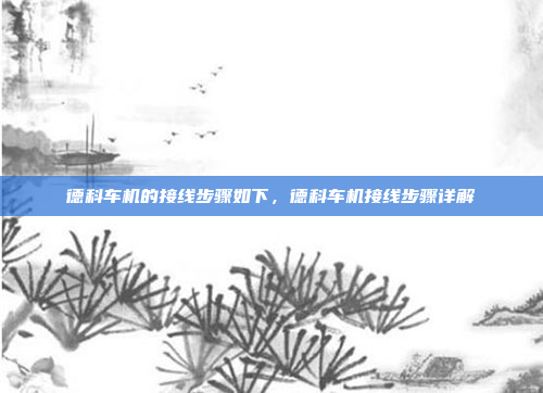 德科车机的接线步骤如下，德科车机接线步骤详解