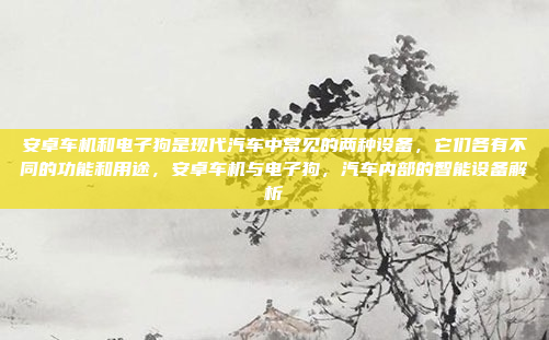 安卓车机和电子狗是现代汽车中常见的两种设备,它们各有不同的功能和用途,安卓车机与电子狗,汽车内部的智能设备解析