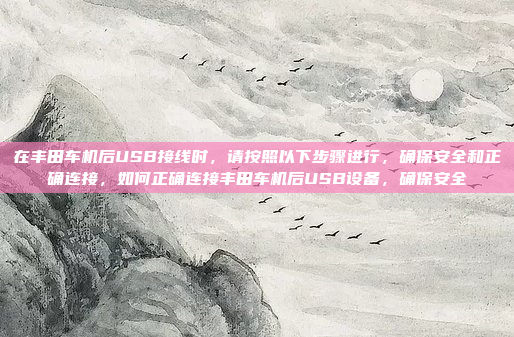 在丰田车机后USB接线时，请按照以下步骤进行，确保安全和正确连接，如何正确连接丰田车机后USB设备，确保安全