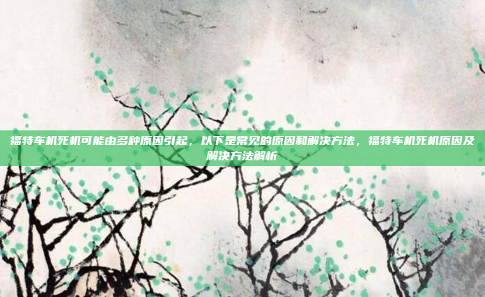 福特车机死机可能由多种原因引起，以下是常见的原因和解决方法，福特车机死机原因及解决方法解析
