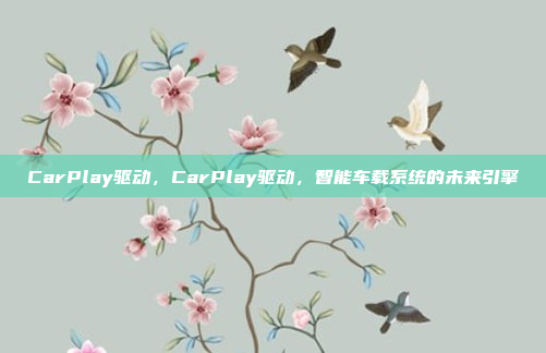 CarPlay驱动,CarPlay驱动,智能车载系统的未来引擎