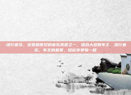 -流行音乐，这是最常见的音乐类型之一，适合大多数车主，流行音乐，车主的最爱，轻松享受每一程