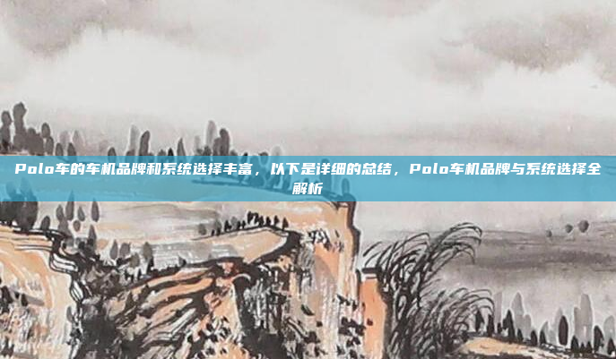 Polo车的车机品牌和系统选择丰富，以下是详细的总结，Polo车机品牌与系统选择全解析