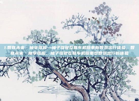 1.智联未来·柚享驾趣—柚子驾驶互联车机版革新智慧出行体验，智联未来·柚享驾趣，柚子驾驶互联车机版重塑智慧出行新体验