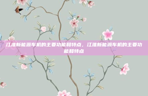 江淮新能源车机的主要功能和特点,江淮新能源车机的主要功能和特点